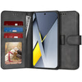 Husă Xiaomi Poco F8 Pro flip Techsuit Diary Book, negru – imagine 1