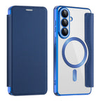 Husă flip Techsuit SmartMag Book Galaxy S26 – Albastru – imagine 8