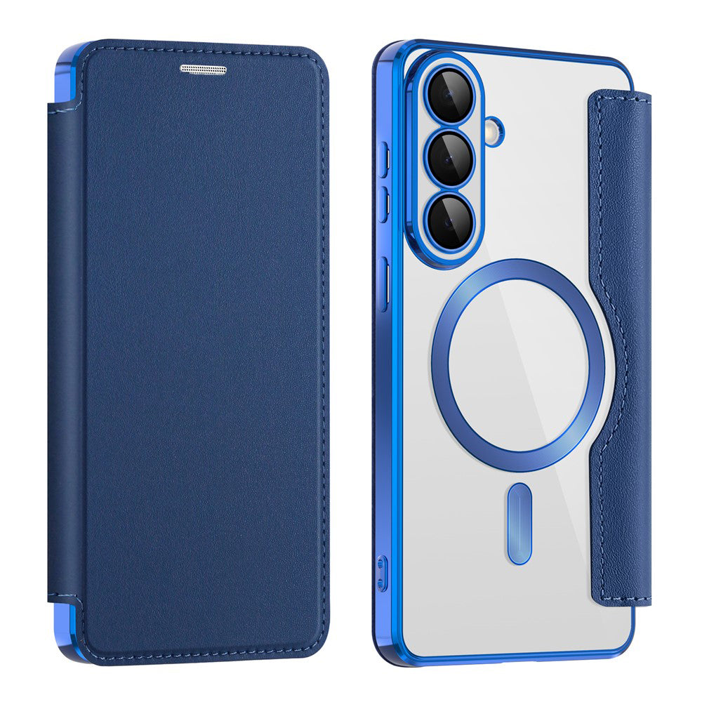Husă flip Techsuit SmartMag Book Galaxy S26 – Albastru – imagine 8