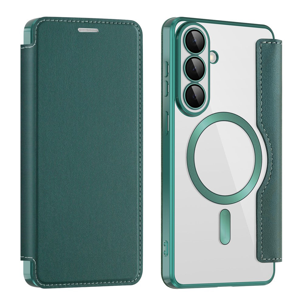 Husă flip Techsuit SmartMag Book Galaxy S26 – Verde – imagine 4