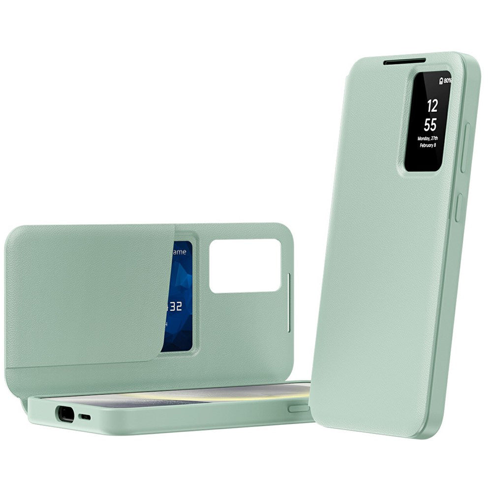 Husă flip Techsuit SmartView Galaxy A37 5G – Verde – imagine 10