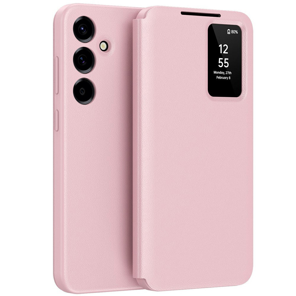 Husă flip Techsuit SmartView Galaxy A37 5G – Roz – imagine 11