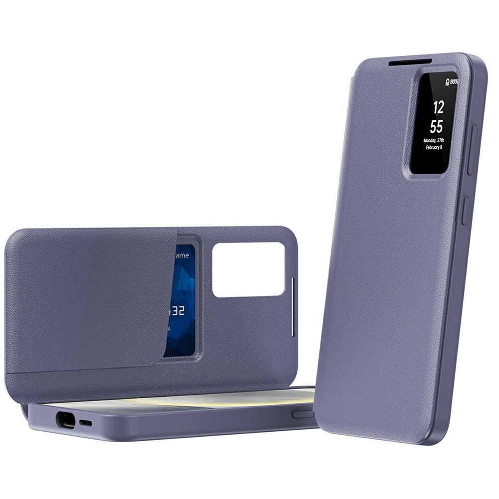 Husă flip Techsuit SmartView Galaxy A57 5G – Mov – imagine 10