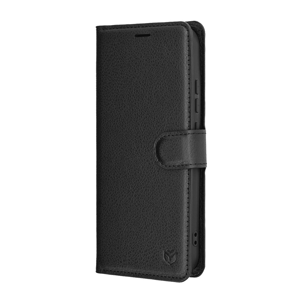 Husă Xiaomi Poco F8 Pro tip portofel Techsuit Leather Folio, negru – imagine 4