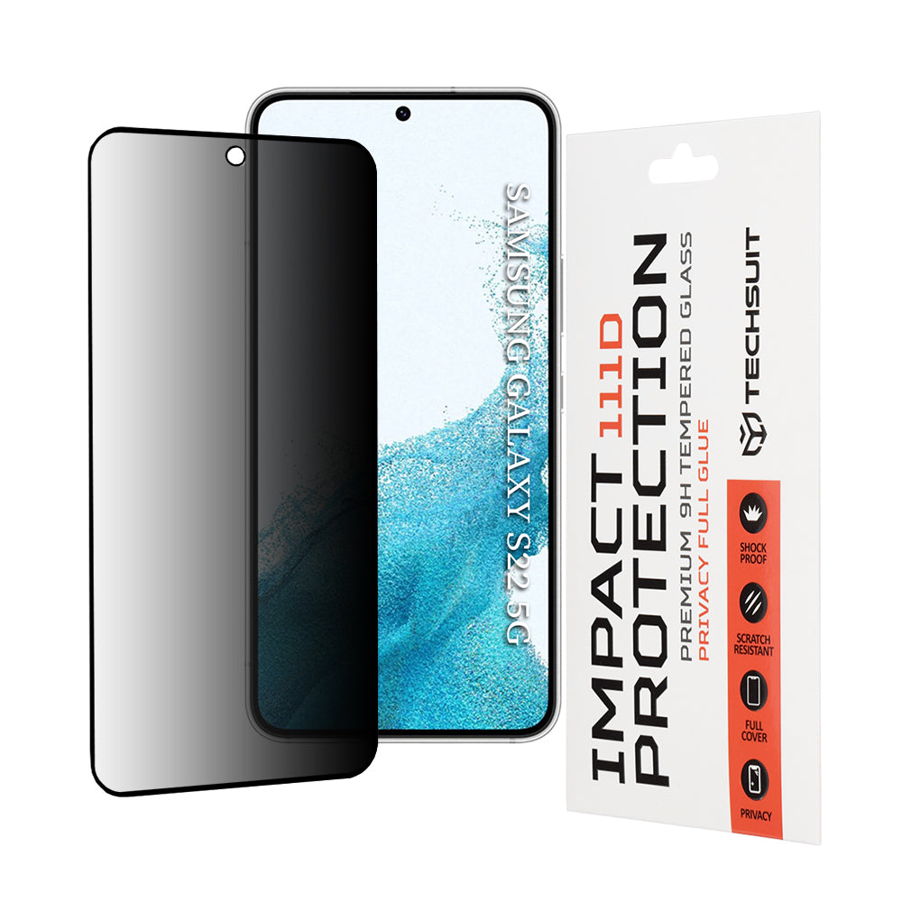 Folie privacy Techsuit Galaxy S22 / S23, anti-spion – imagine 1