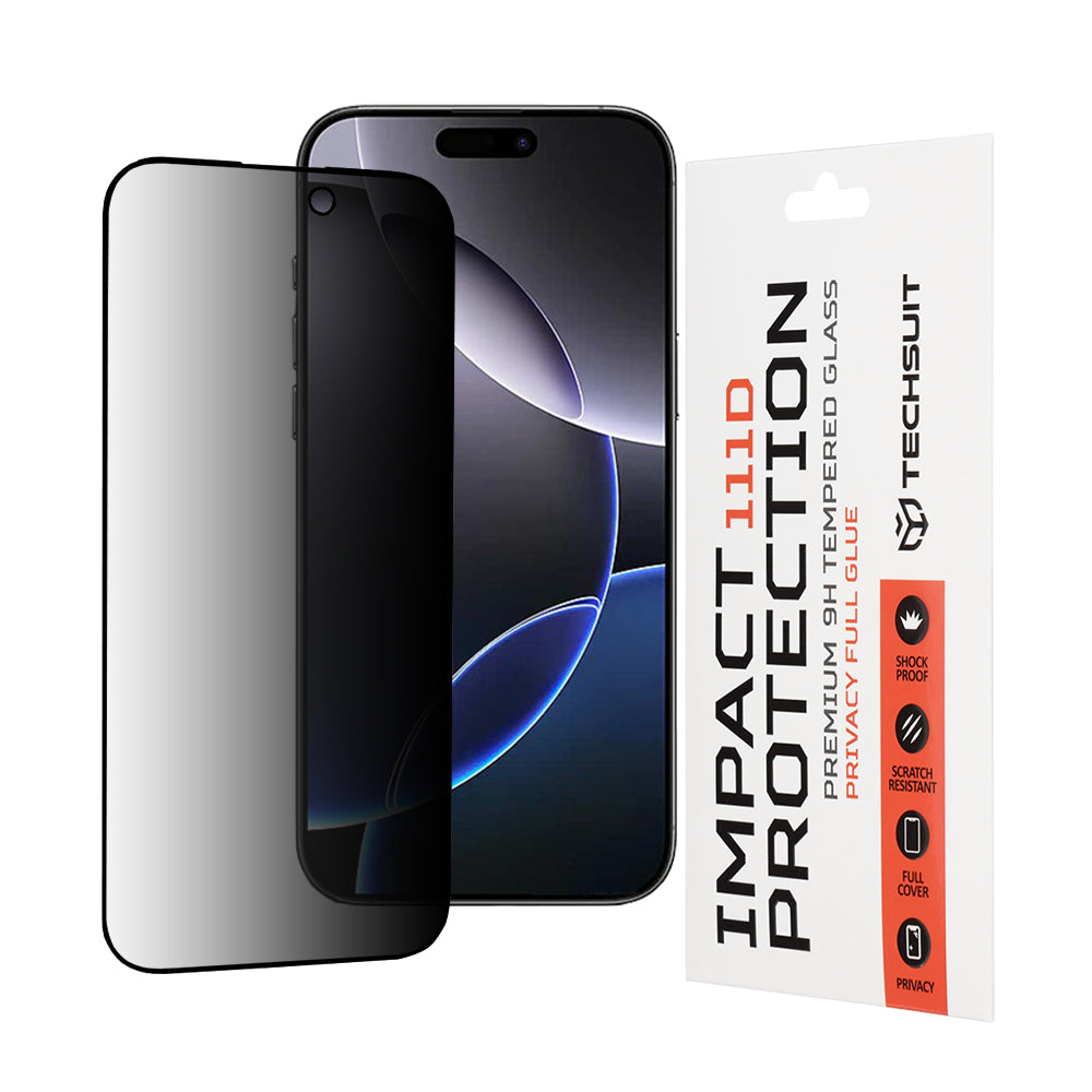 Folie privacy Techsuit iPhone 16 Pro Max, anti-spion – imagine 1