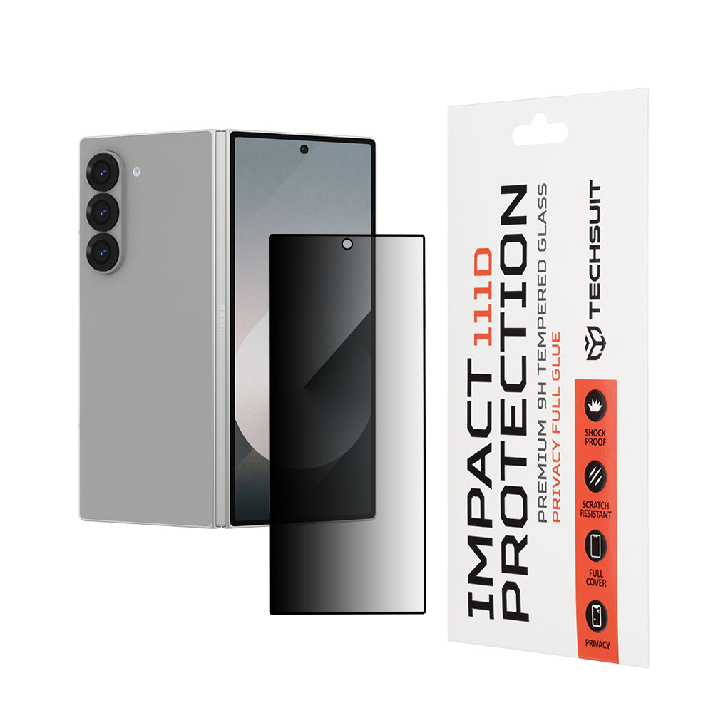Folie privacy ecran exterior Techsuit Galaxy Z Fold6 – imagine 1