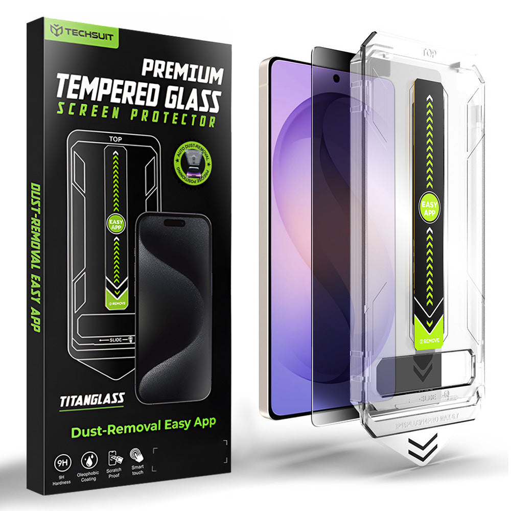 Folie privacy Galaxy S26 Ultra TitanGlass – Techsuit – imagine 4
