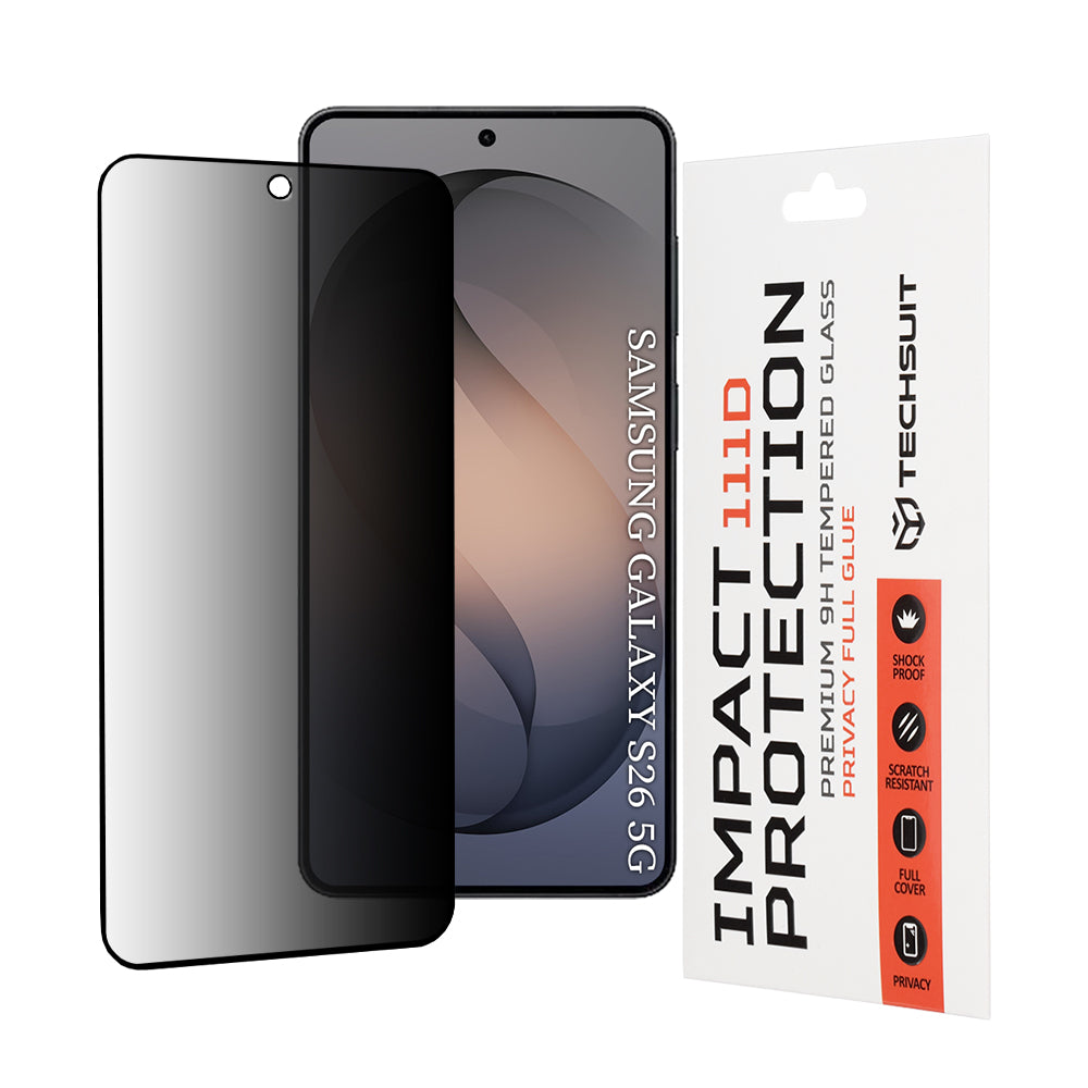 Folie privacy Techsuit Galaxy S26, anti-spion – imagine 1