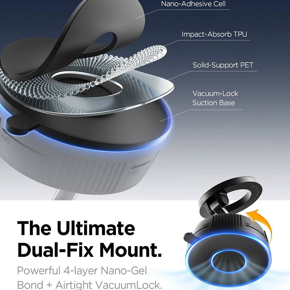 Suport auto Spigen OneTap MagFit MFT36 – imagine 6