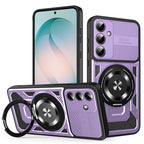 Husă Techsuit RuggedCam MagSafe cu stand Galaxy S26 Plus – Mov – imagine 2