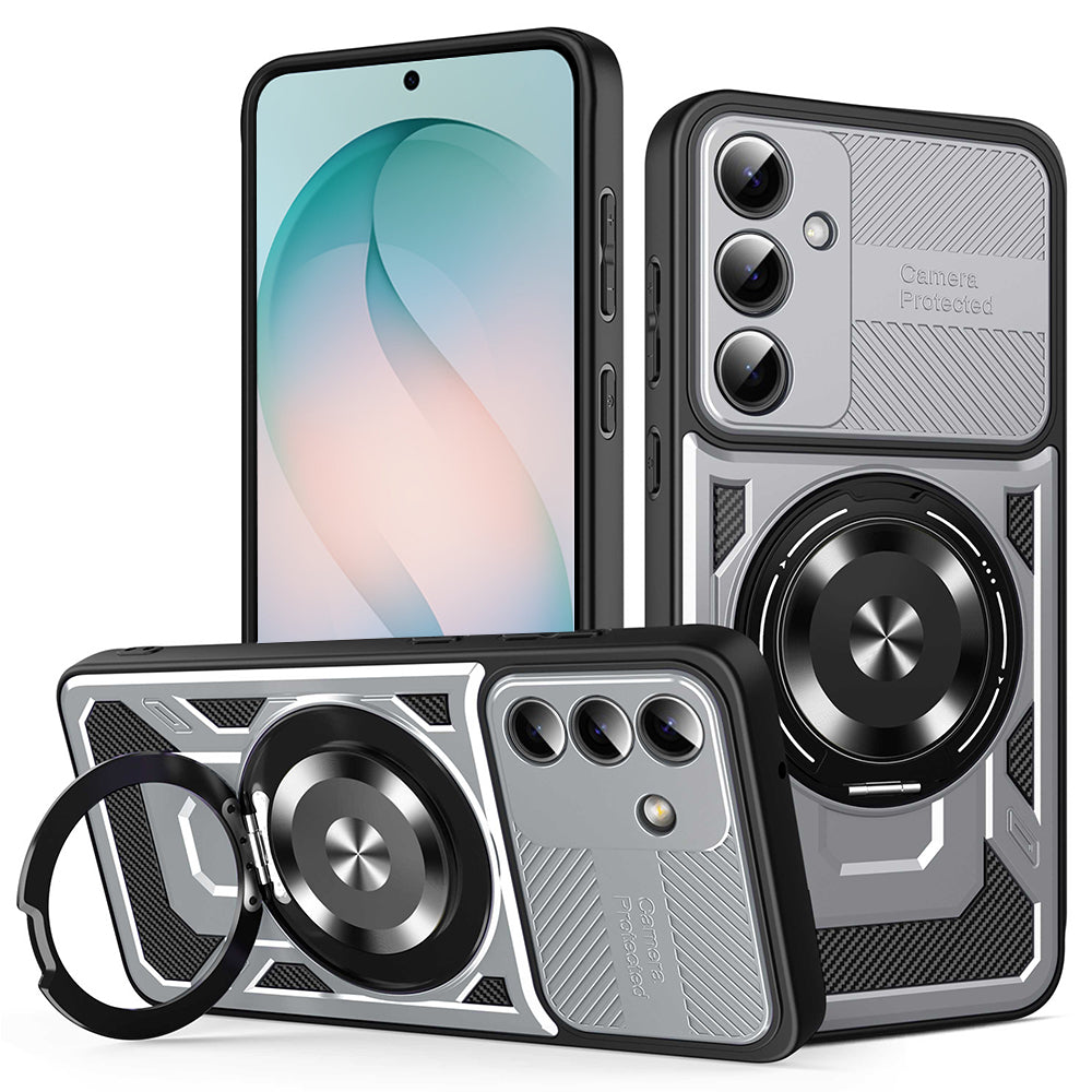 Husă Techsuit RuggedCam MagSafe cu stand Galaxy S26 Plus – Gri – imagine 1