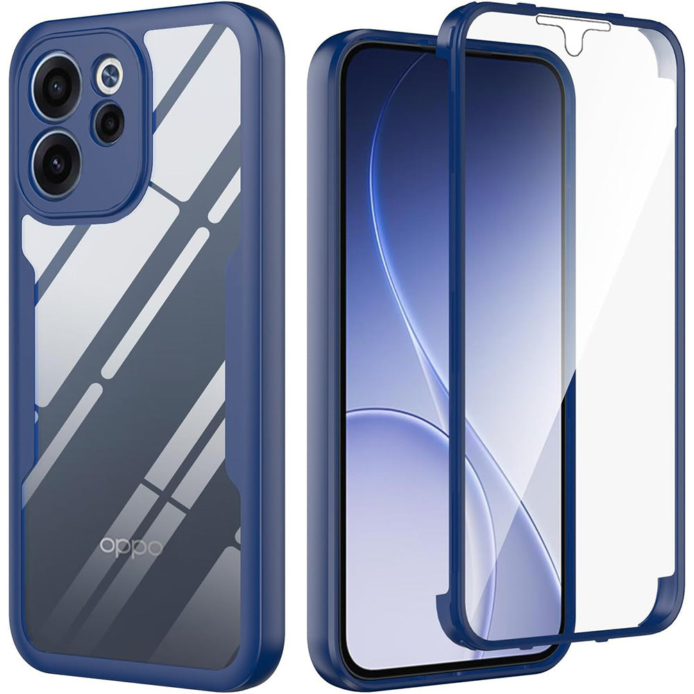 Husă Oppo Reno15 F / Reno15 FS 5G 360 Techsuit ColorVerse, albastru – imagine 1