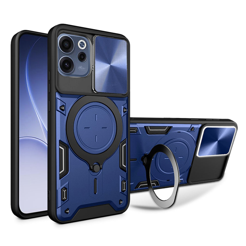 Husă Oppo Reno15 F / Reno15 FS 5G Techsuit CamGuard Pro, albastru – imagine 2