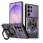 Husă Techsuit RuggedCam MagSafe cu stand Galaxy S26 Ultra – Mov – imagine 2