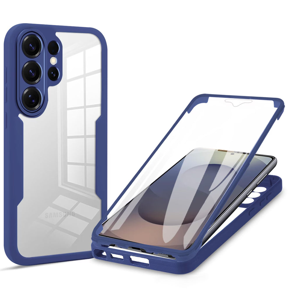Husă 360 Techsuit ColorVerse cu folie de ecran Galaxy S26 Ultra – Albastru – imagine 3