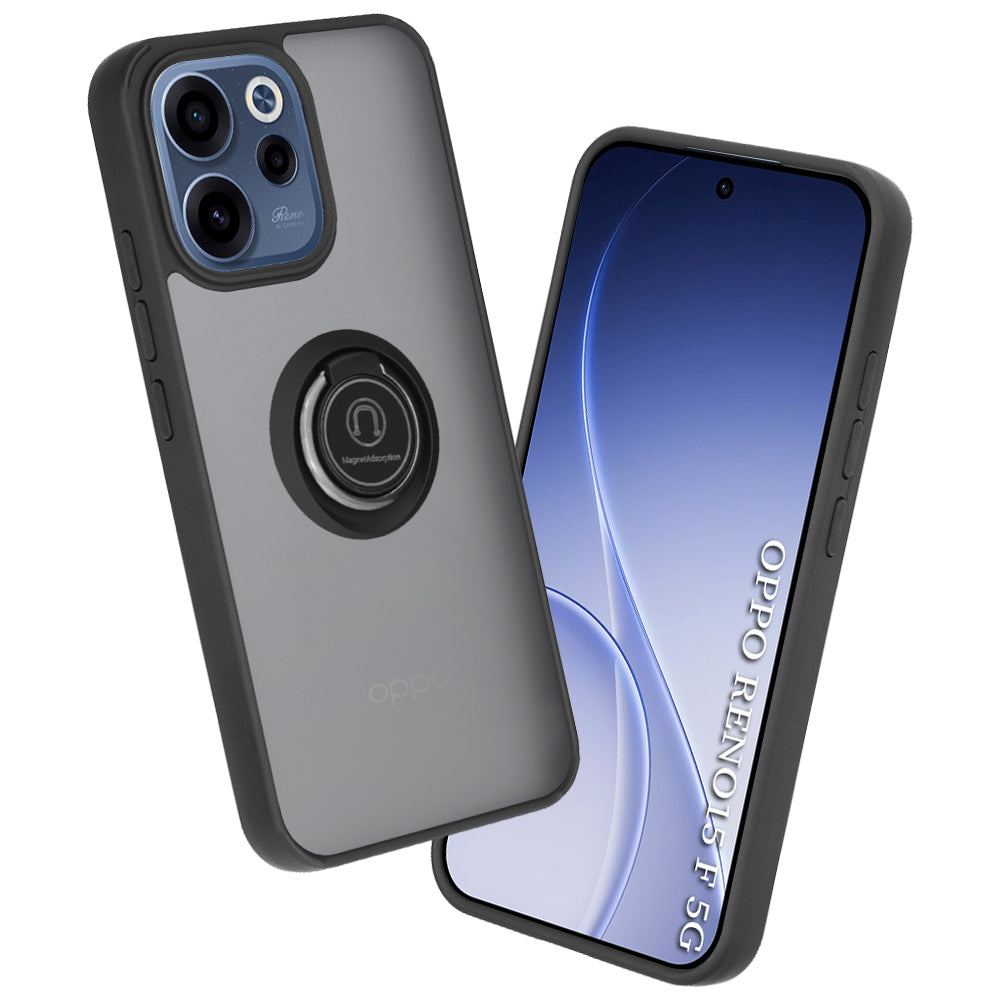 Husă Oppo Reno15 F / Reno15 FS 5G Techsuit Glinth cu inel magnetic – imagine 1