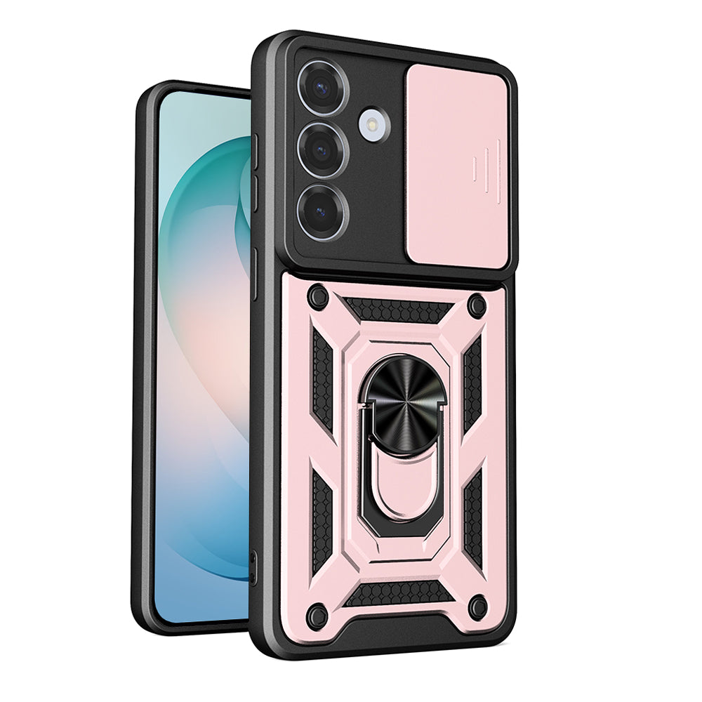 Husă Techsuit CamShield Galaxy S26 Plus – Auriu roz – imagine 5