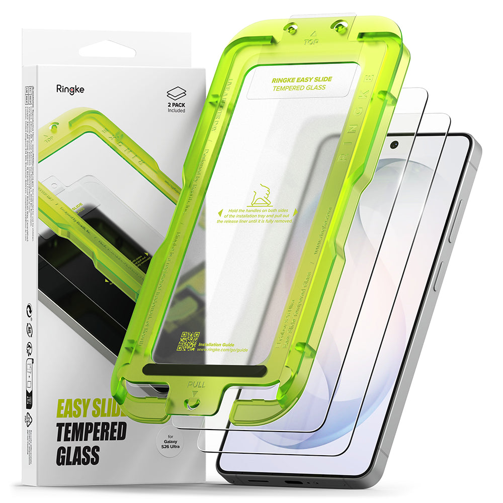 Folie sticlă Ringke Easy Slide Galaxy S26 Ultra, set 2 buc. – imagine 1