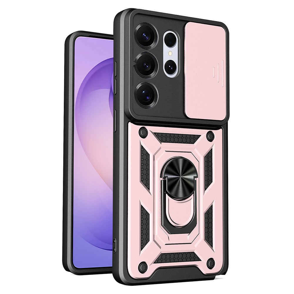 Husă Techsuit CamShield Galaxy S26 Ultra – Auriu roz – imagine 4
