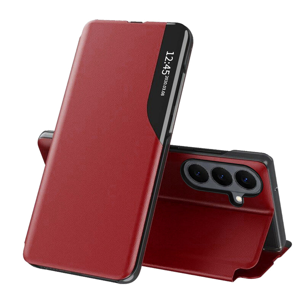 Husă flip Techsuit eFold Galaxy S26 Plus – Roșu – imagine 3