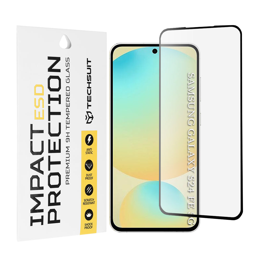 Folie sticlă antistatică Techsuit ESD Galaxy S24 FE – imagine 1
