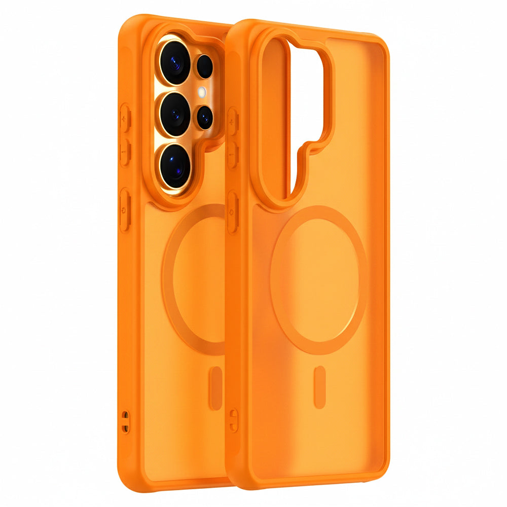 Husă Techsuit HaloFrost II MagSafe Galaxy S26 Ultra – Portocaliu – imagine 6