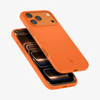 Husă Spigen Silicone Fit MagSafe iPhone 17 Pro Max – Cosmic Orange (portocaliu) – imagine 2