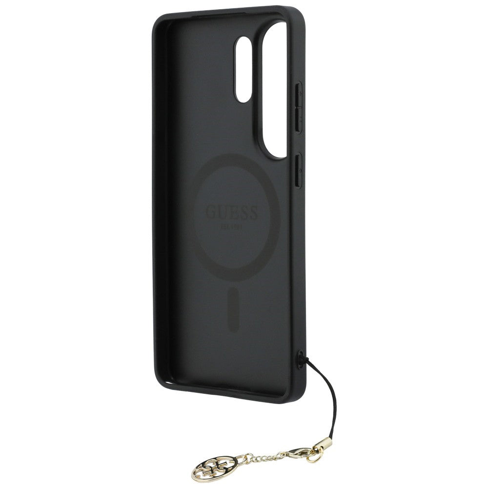 Husă Guess Samsung Galaxy S26 Ultra 4G Classic Logo Charm, negru – imagine 3