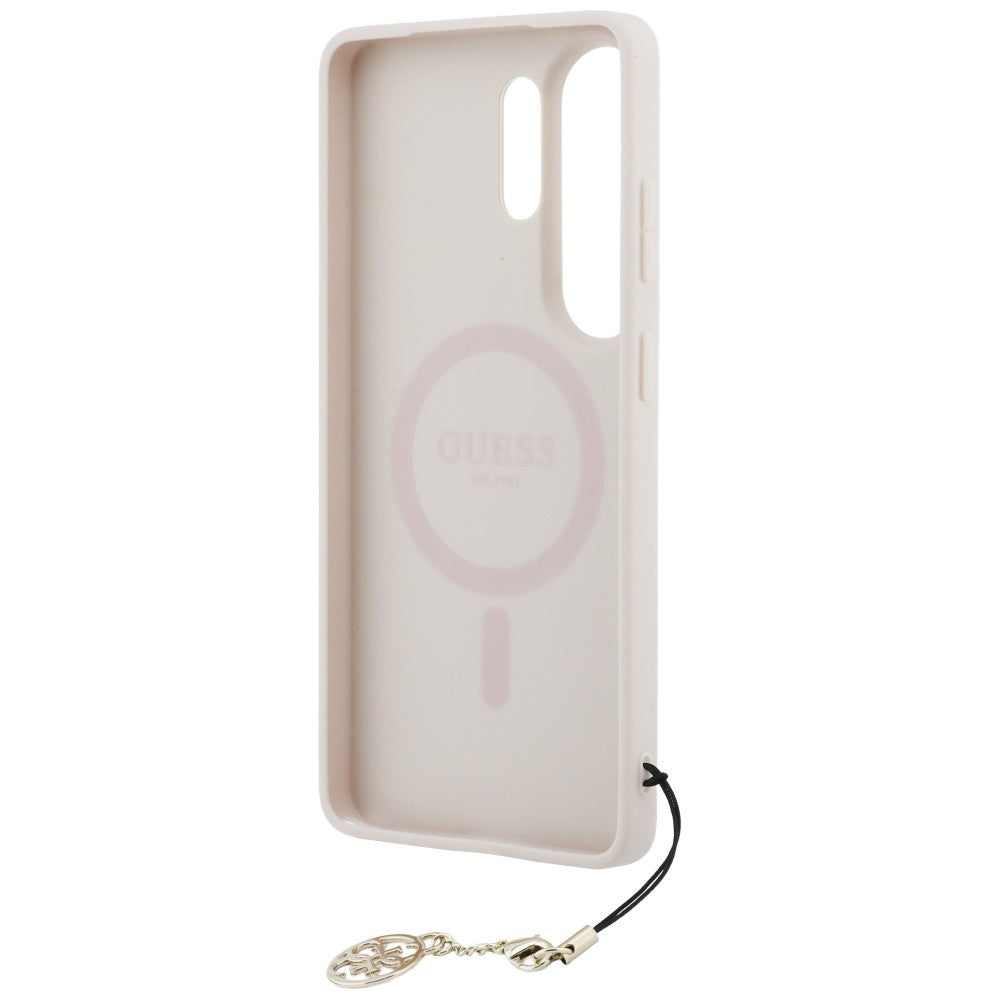 Husă Guess Samsung Galaxy S26 Ultra 4G Classic Logo Charm, roz – imagine 3