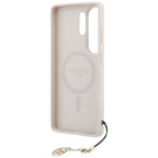 Husă Guess Samsung Galaxy S26 Ultra 4G Classic Logo Charm, roz – imagine 3