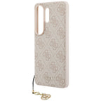 Husă Guess Samsung Galaxy S26 Ultra 4G Classic Logo Charm, roz – imagine 4