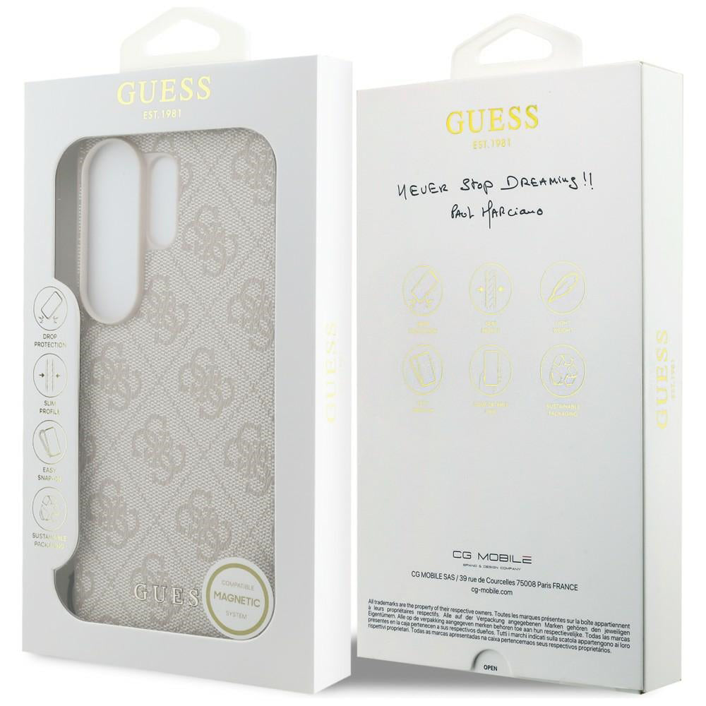 Husă Guess Samsung Galaxy S26 Ultra 4G Classic Logo Charm, roz – imagine 7