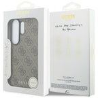 Husă Guess Samsung Galaxy S26 Ultra 4G Classic Logo Charm, maro – imagine 7