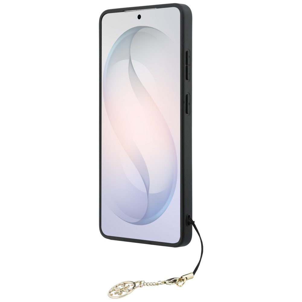 Husă Guess Samsung Galaxy S26 Ultra 4G Classic Logo Charm, maro – imagine 5