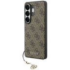 Husă Guess Samsung Galaxy S26 Ultra 4G Classic Logo Charm, maro – imagine 2