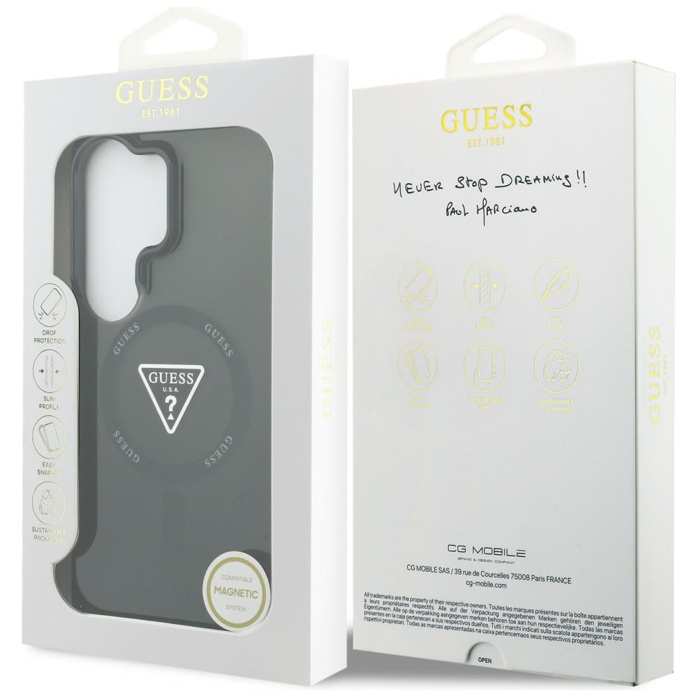 Husă Guess Samsung Galaxy S26 Ultra IML Gradient Triangle, negru – imagine 7