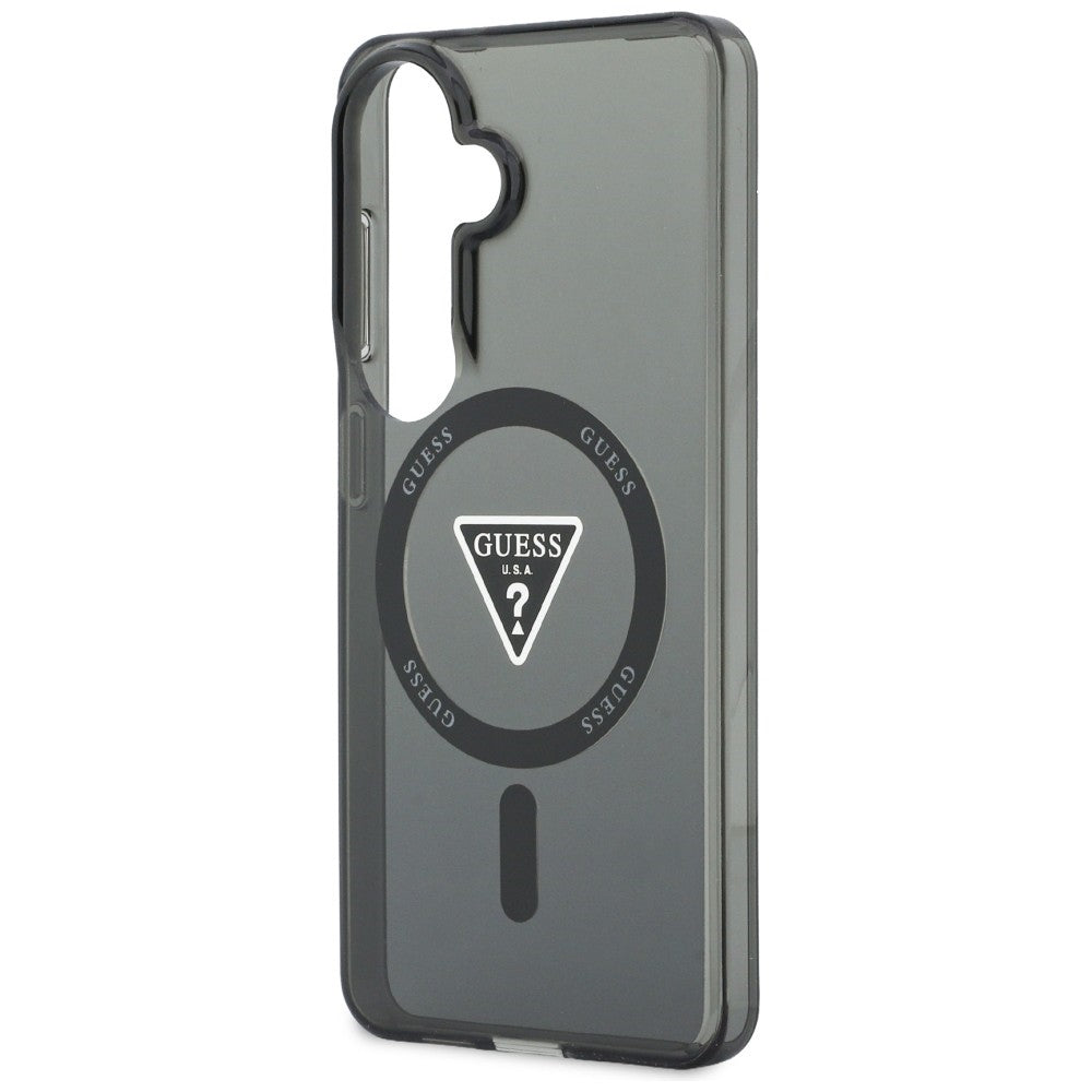 Husă Guess Samsung Galaxy S26 IML Gradient Triangle MagSafe, negru – imagine 5