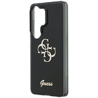 Husă Guess Samsung Galaxy S26 Ultra IML Big Metal 4G Script, negru – imagine 4