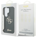 Husă Guess Samsung Galaxy S26 Ultra IML Big Metal 4G Script, negru – imagine 7