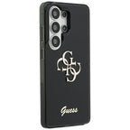 Husă Guess Samsung Galaxy S26 Ultra IML Big Metal 4G Script, negru – imagine 2