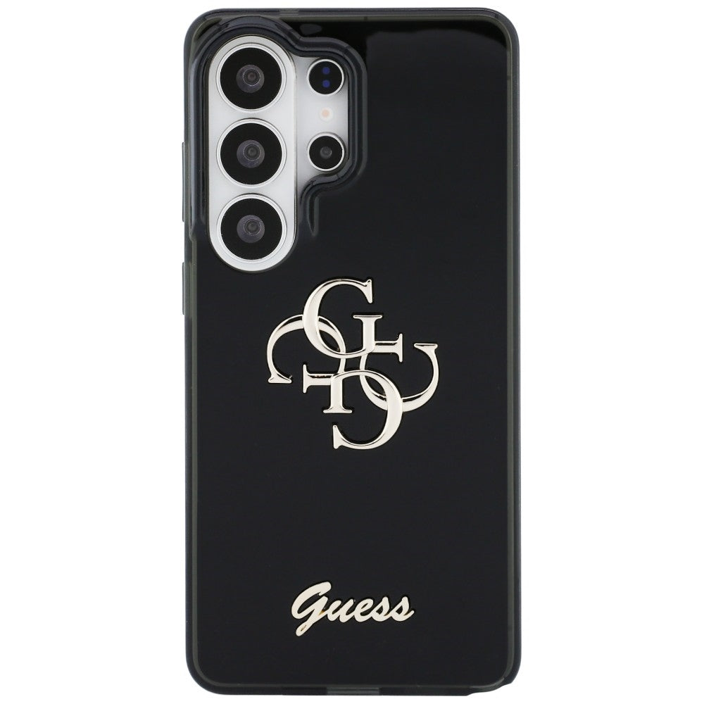 Husă Guess Samsung Galaxy S26 Ultra IML Big Metal 4G Script, negru – imagine 1