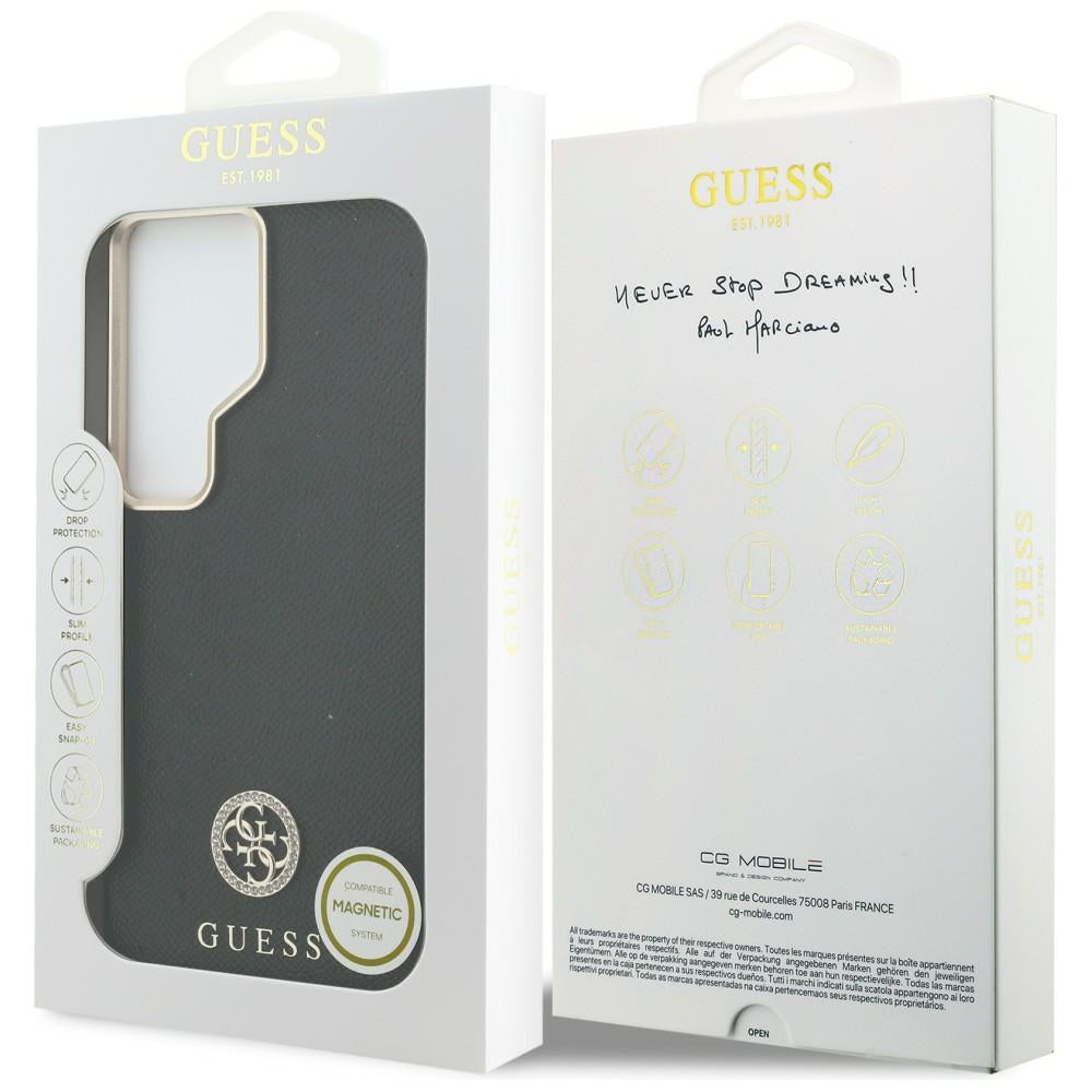 Husă Guess Samsung Galaxy S26 Ultra Rhinestone Round Logo – imagine 7