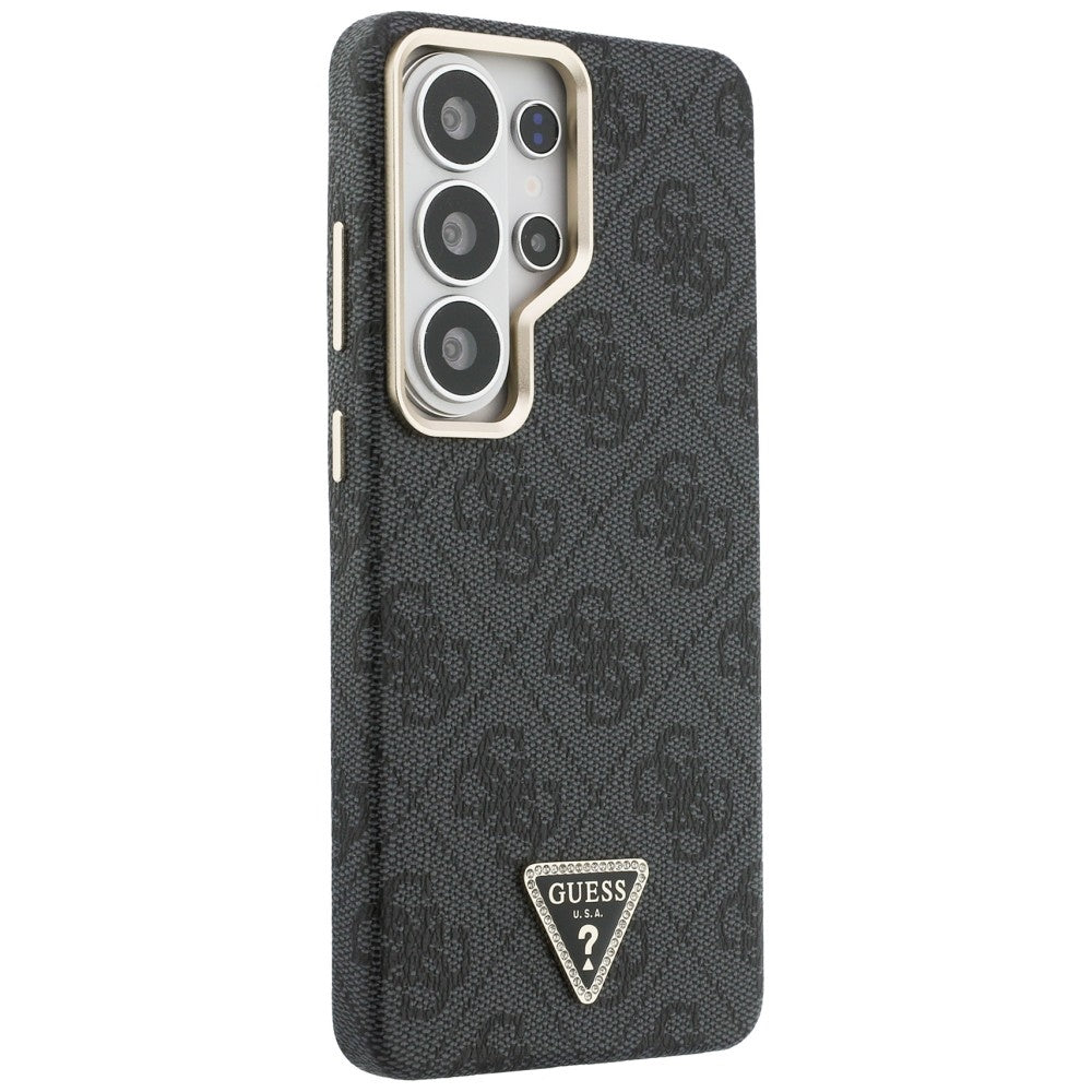 Husă Guess Samsung Galaxy S26 Ultra 4G Triangle Logo MagSafe, negru – imagine 3