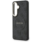 Husă Guess Samsung Galaxy S26 Plus 4G Embossed Ring MagSafe, negru – imagine 3