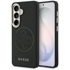 Husă Guess Samsung Galaxy S26 Perforated Logo MagSafe, negru – imagine 6