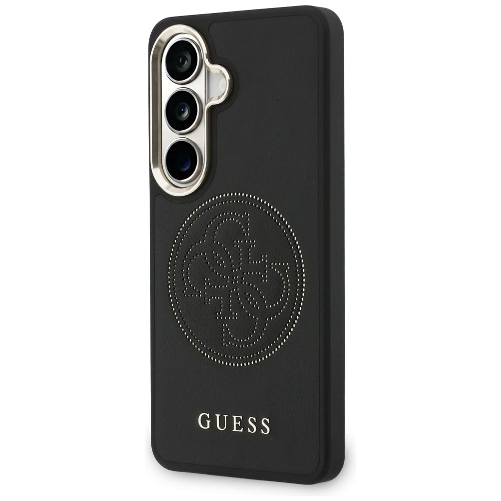 Husă Guess Samsung Galaxy S26 Perforated Logo MagSafe, negru – imagine 2