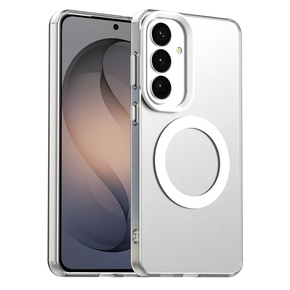 Husă Techsuit CandyCase MagSafe Galaxy S26 – Alb – imagine 1