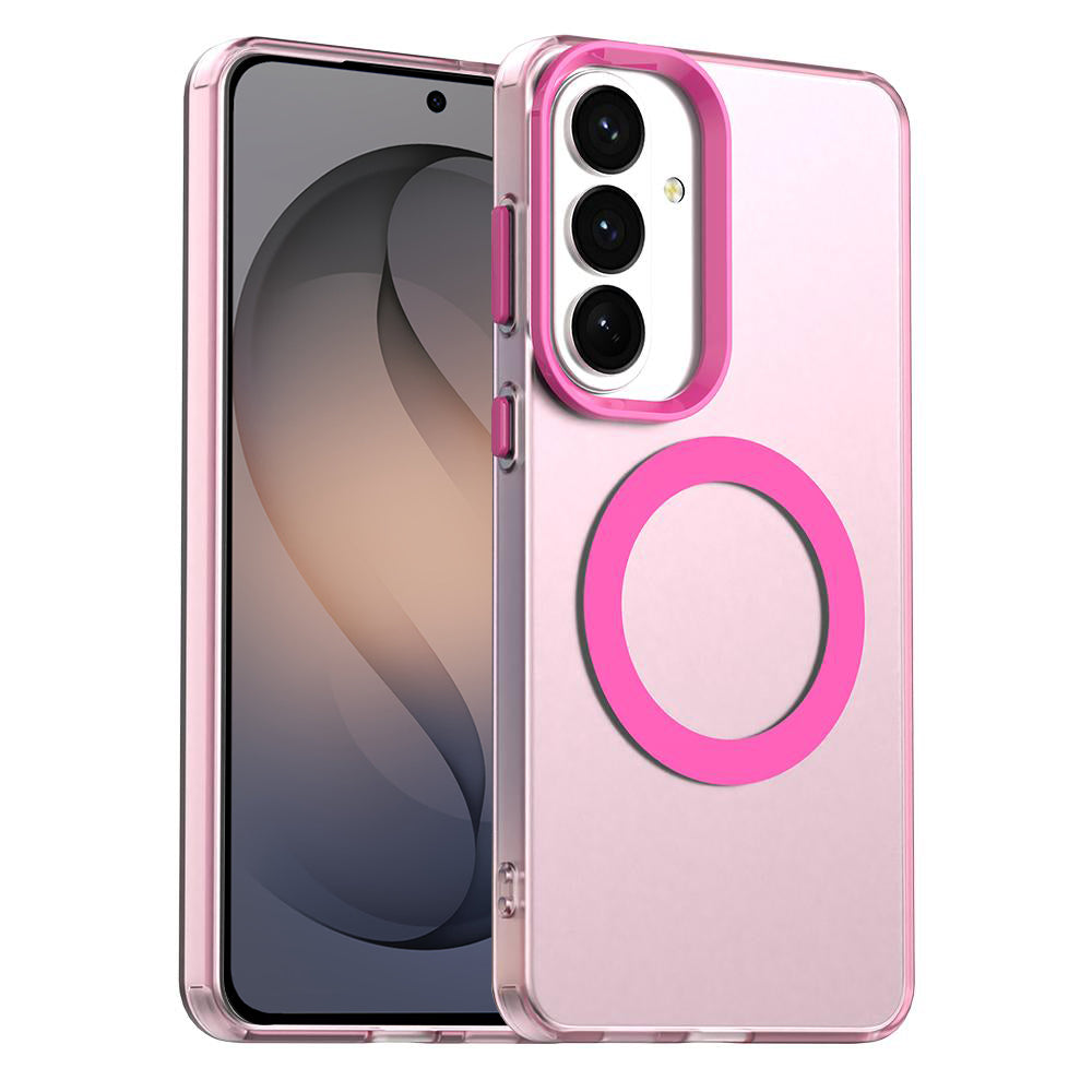 Husă Techsuit CandyCase MagSafe Galaxy S26 – Roz – imagine 4
