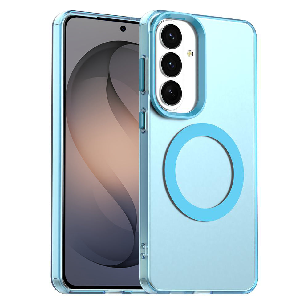 Husă Techsuit CandyCase MagSafe Galaxy S26 – Albastru – imagine 5